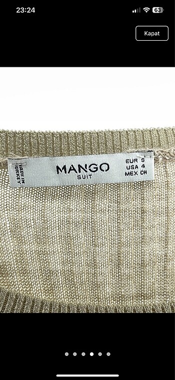 Mango Elbise