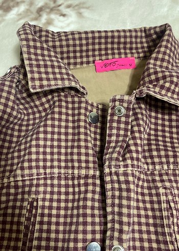 Düğmeli Uzun Kollu Kahverengi Gömlek - Görsel 2