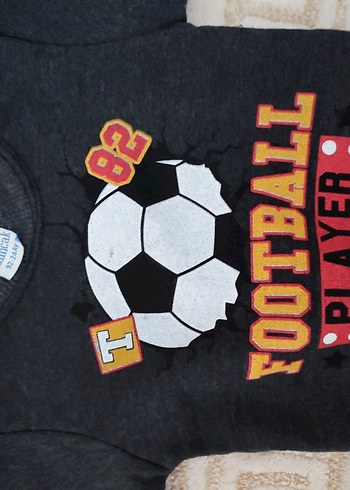 Erkek Çocuk Siyah Uzun Kollu Sweatshirt - Görsel 3