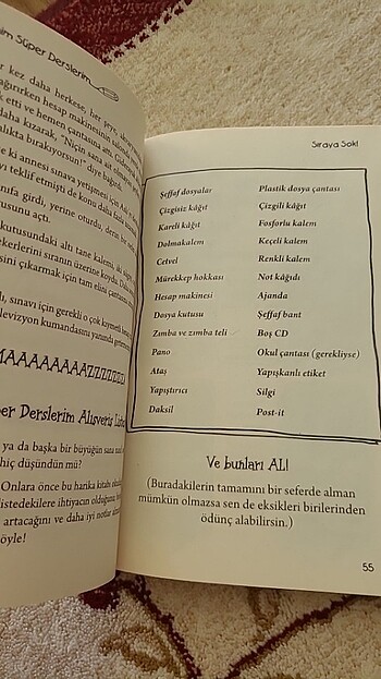  Benim süper derslerim 