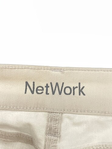 27 Beden beyaz Renk Network Jean / Kot %70 İndirimli.