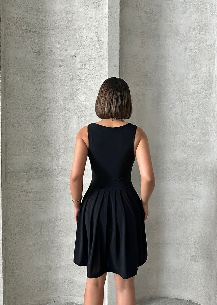 Beli saran elbise - Görsel 4