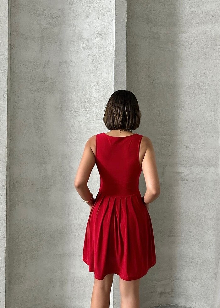 Beli saran elbise - Görsel 3