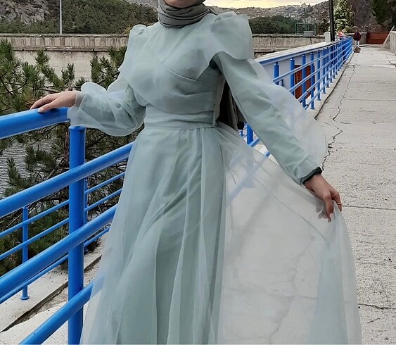 Yeşil abiye