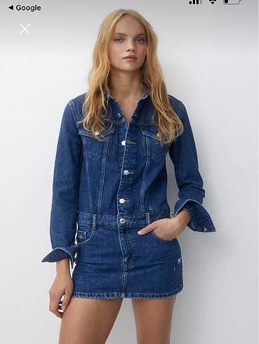 Pull and Bear Kot elbise