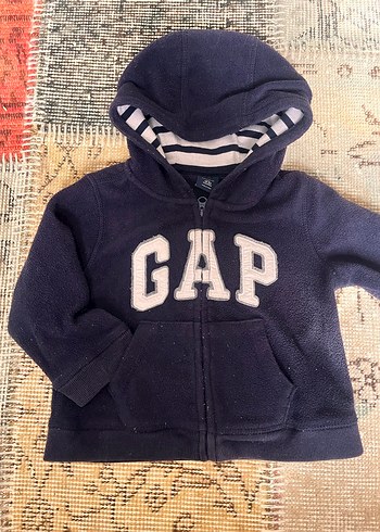 Erkek Çocuk Lacivert Fermuarlı Kapüşonlu Sweatshirt - Görsel 4