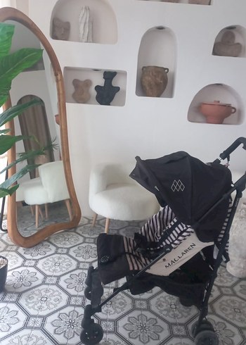 Maclaren Siyah Bebek Arabası - Görsel 7