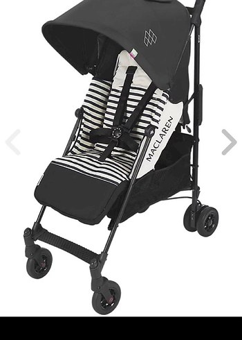 Maclaren Siyah Bebek Arabası - Görsel 2