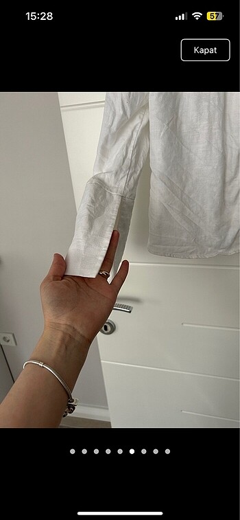 Suud Bağlamalı Gömlek Kimono - Görsel 4