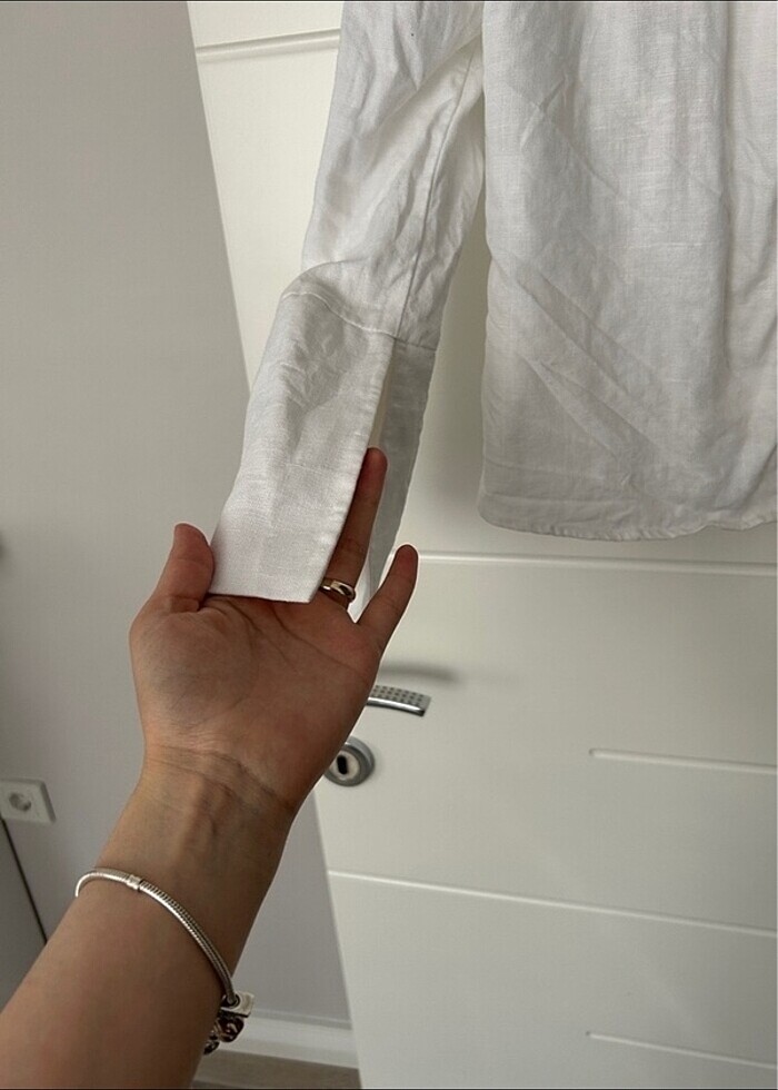 Suud Bağlamalı Gömlek Kimono - Görsel 4