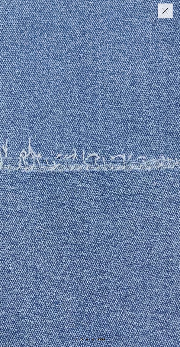 Kadın Mavi Denim Normal Kesim Midi Jean - Görsel 3