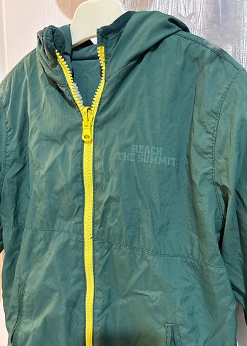 Erkek Çocuk çift taraflı Fermuarlı Mont - Görsel 3