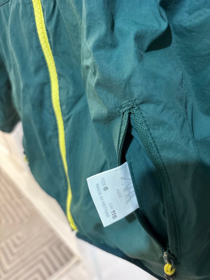 Erkek Çocuk çift taraflı Fermuarlı Mont - Görsel 5