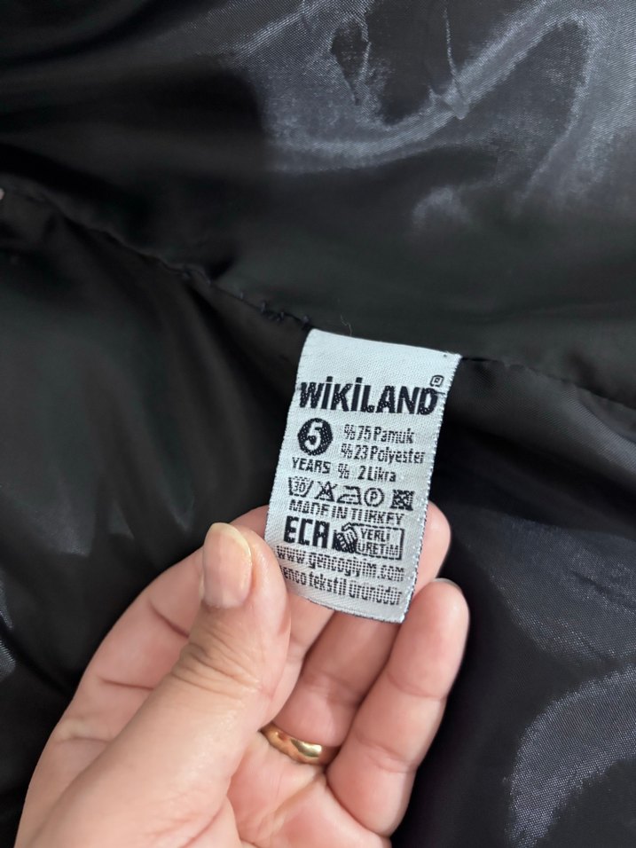 Erkek Çocuk Siyah Fermuarlı Yelek - Görsel 4