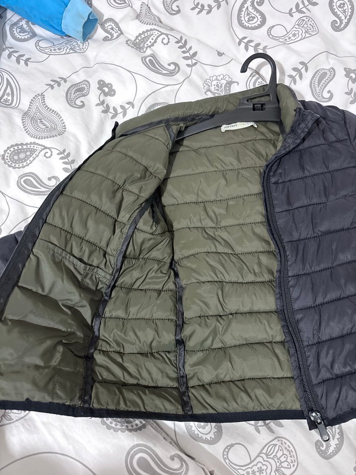 Gri Fermuarlı Kadın Mont - Görsel 3