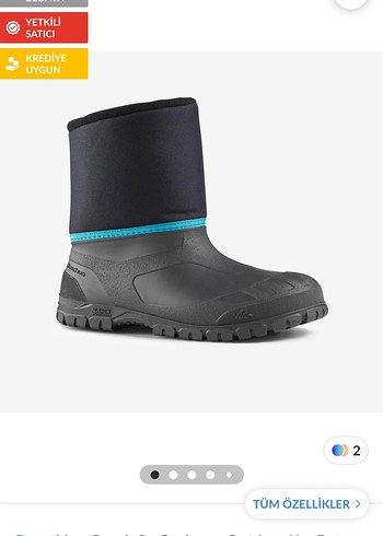 Mavi Erkek Çocuk Botu Velcro Bağlamalı - Görsel 2