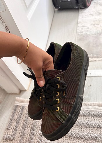 Kahverengi Bağcıklı Platform Spor Ayakkabı - Görsel 5
