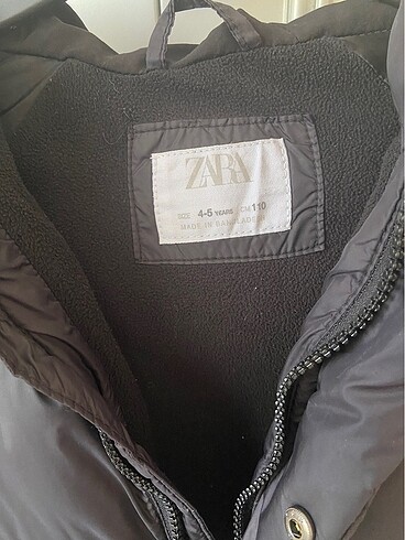 Zara Zara çocuk mont