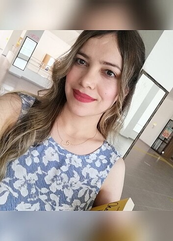 s Beden Çiçekli elbise