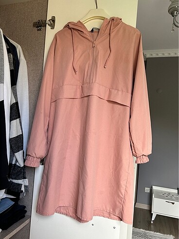 Pembe lc waikiki yağmurluk tunik