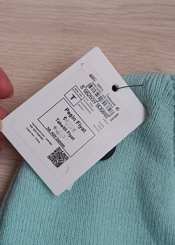 Koton Turkuaz Kadın Örme Polar Bere