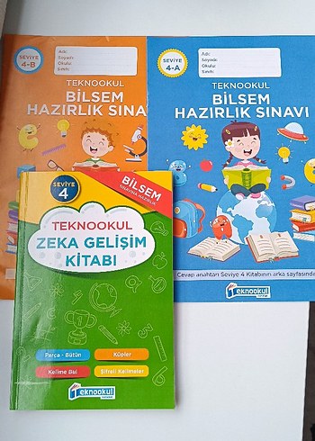 Teknookul Bilsem Hazırlık Kitapları Seti