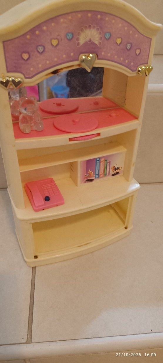 Pembe Pastel Renkli Çocuk Rafı - Görsel 2