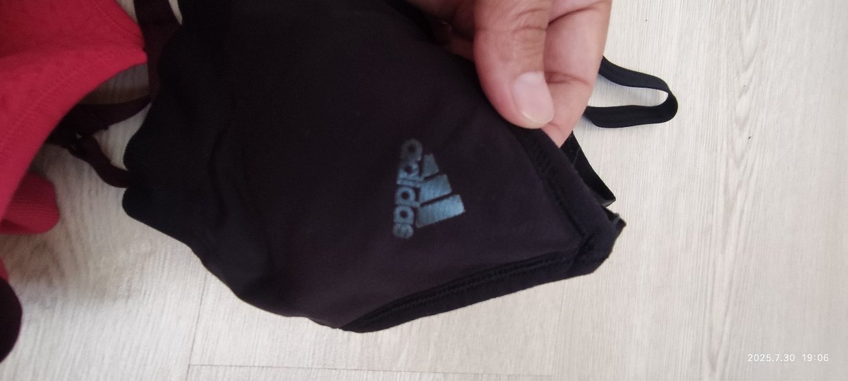 sütyen Kısa Spor Sütyeni - Pembe ve Siyah - Görsel 2