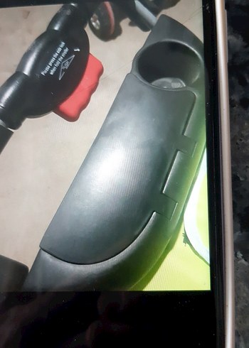 Gri ve Yeşil Bebek Arabası aydin içi elden teslim - Görsel 2