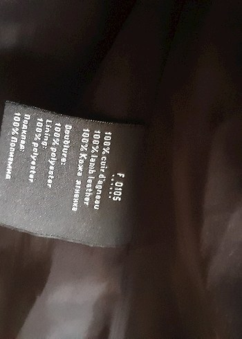 orjinal lakoste deri mont - Görsel 6