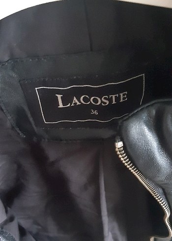 orjinal lakoste deri mont - Görsel 5