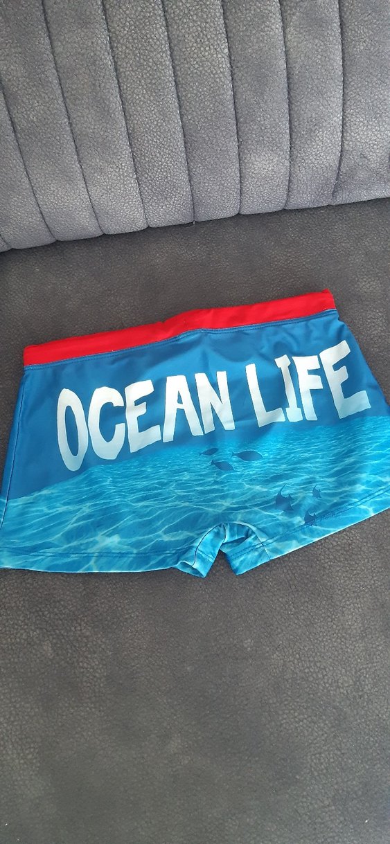 Renkli Baskılı Erkek Çocuk Deniz Şortu - Görsel 3