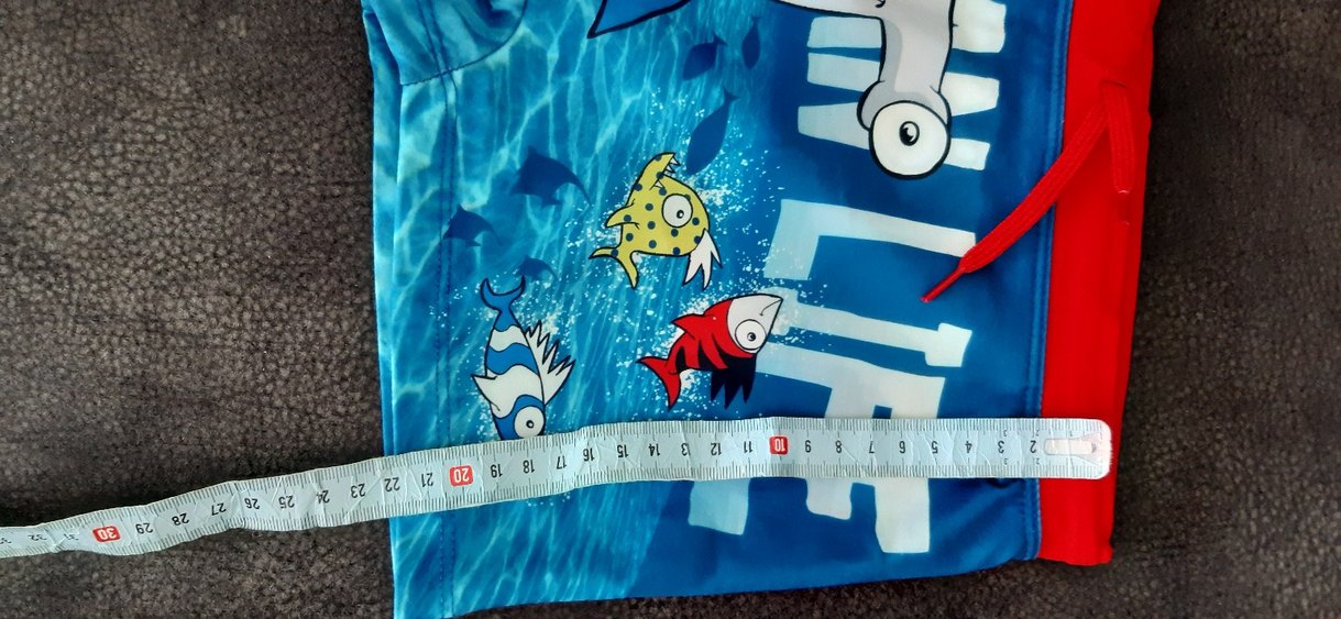 Renkli Baskılı Erkek Çocuk Deniz Şortu - Görsel 2