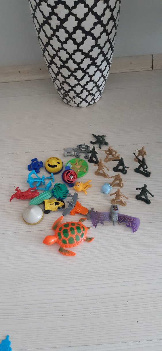 Erkek Çocuk Siyah Kamuflaj Plastik Aksesuar Seti - Görsel 3