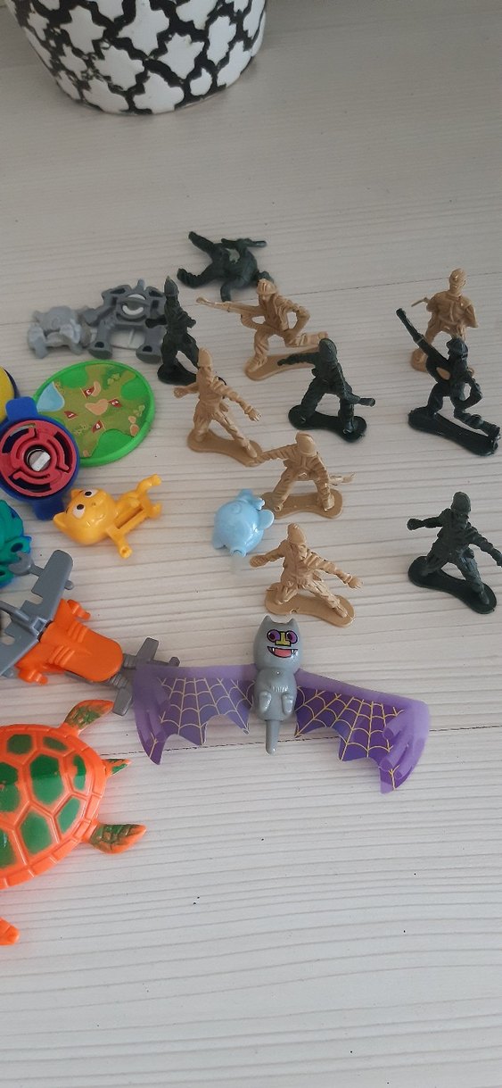 Erkek Çocuk Siyah Kamuflaj Plastik Aksesuar Seti - Görsel 4