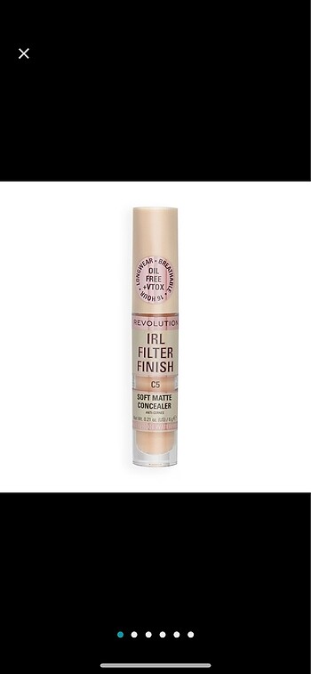Revolution Revolution IRL Filter Finish Kapatici C5