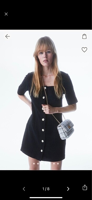 H&m buklet elbise
