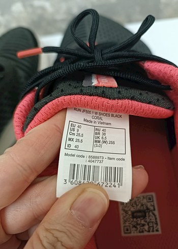 decathlon kalenjı Gri Spor Kadın Sneakers Bağcıklı - Görsel 4