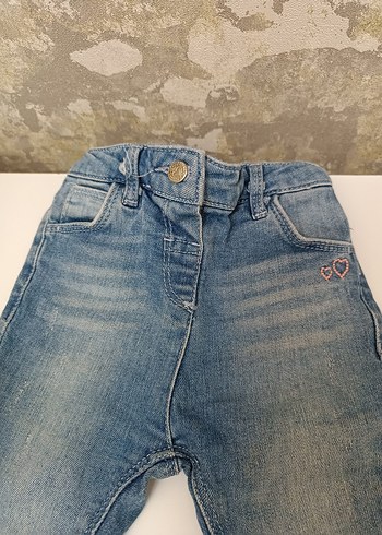 LCW Düğmeli kız Çocuk Kot Pantolon - Görsel 2