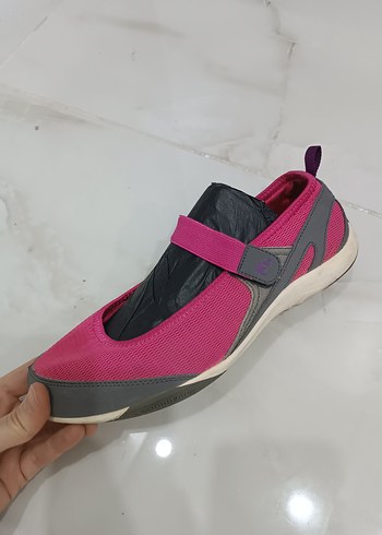 Lumberjack Pembe Kadın Spor Ayakkabı Velcro Bantlı - Görsel 4