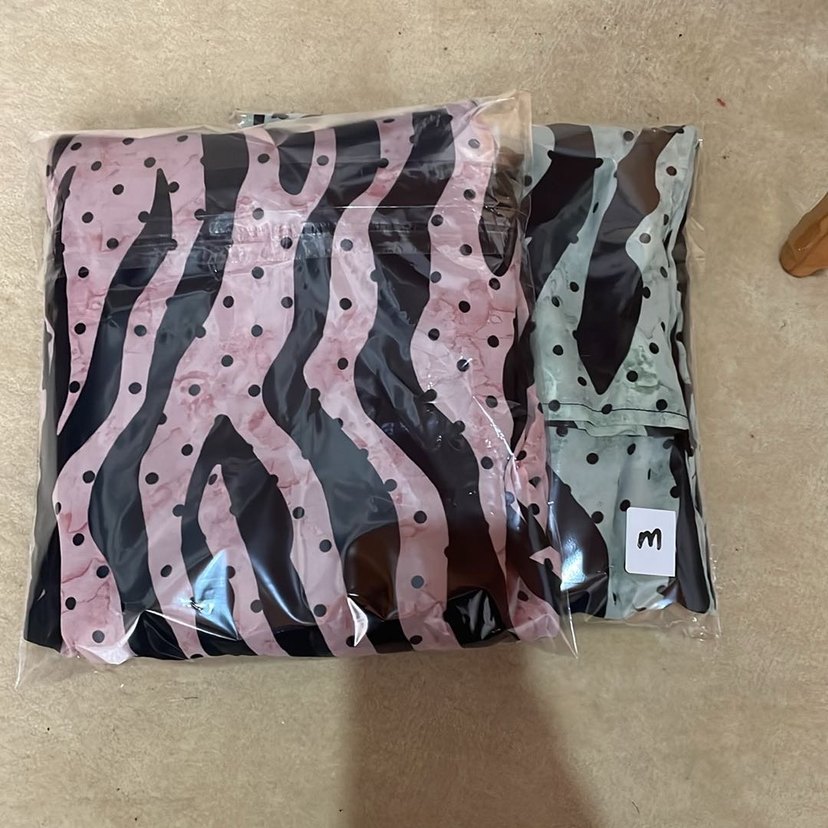 Bohem Zebra Desenli Uzun Kadın Tulum - Görsel 5