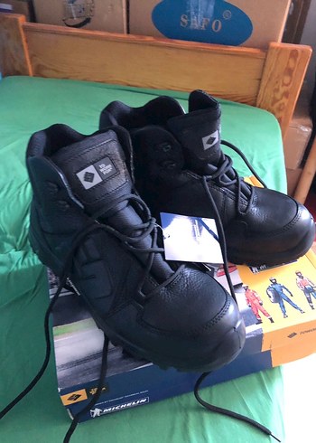 TOWORKFOR GERÇEK DERİ SİYAH 45 NO OUTDOOR BOT - Görsel 2