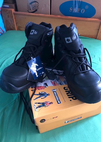 TOWORKFOR GERÇEK DERİ SİYAH 45 NO OUTDOOR BOT - Görsel 3