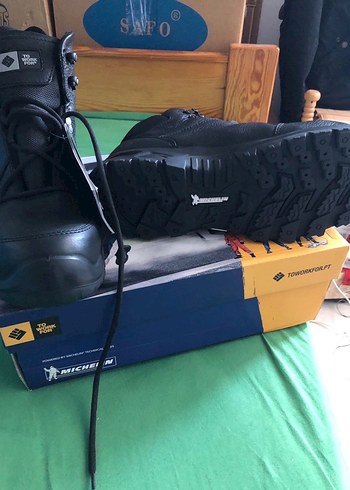 TOWORKFOR GERÇEK DERİ SİYAH 45 NO OUTDOOR BOT - Görsel 5