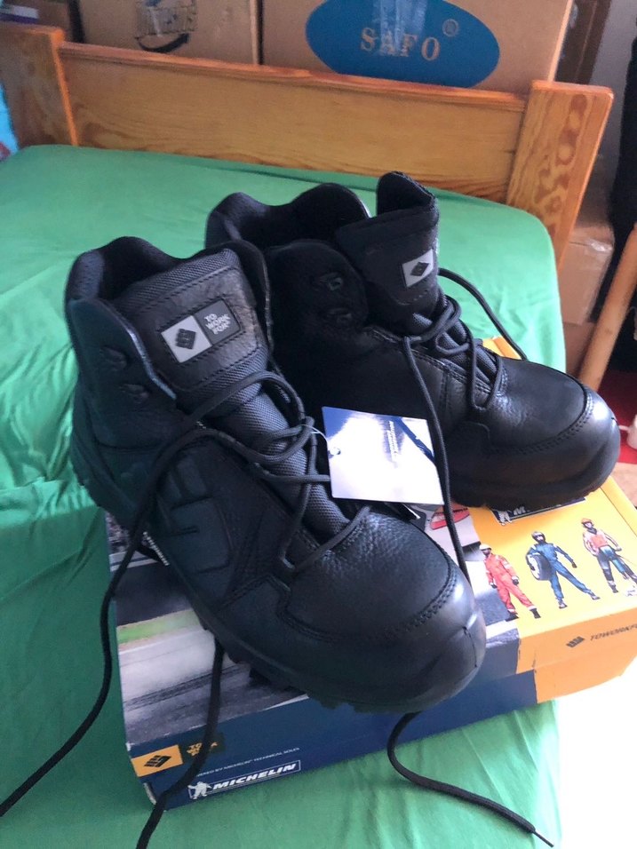 TOWORKFOR GERÇEK DERİ SİYAH 45 NO OUTDOOR BOT - Görsel 2