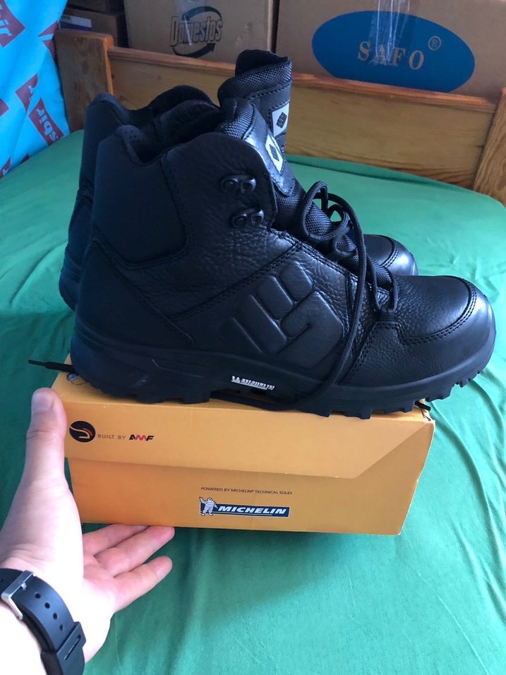 TOWORKFOR GERÇEK DERİ SİYAH 45 NO OUTDOOR BOT - Görsel 4