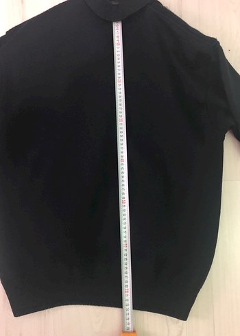 DE BLASIO LACİVERT FERMUARLI YÜN HIRKA L BEDEN - Görsel 5