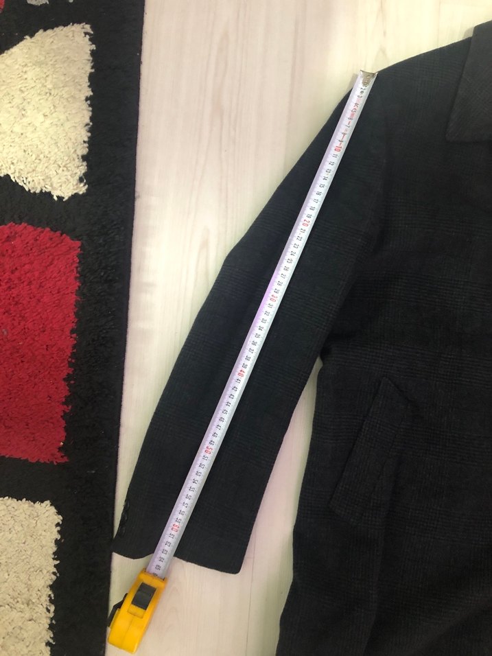 YÜN KABAN EKOSE ANTRASİT XL BEDEN - Görsel 5