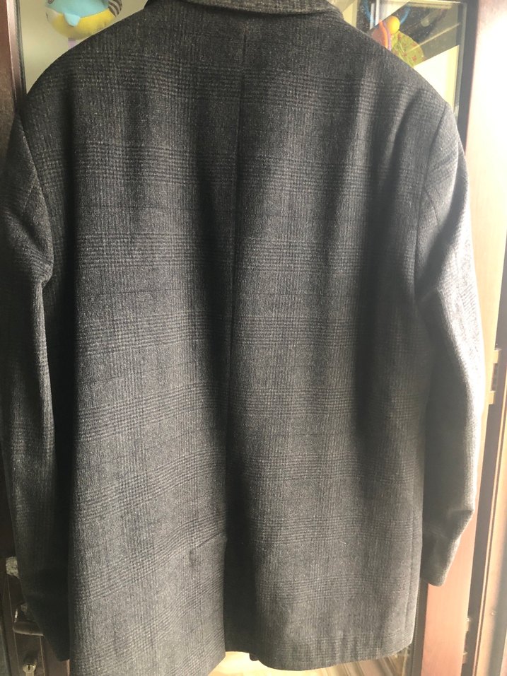 YÜN KABAN EKOSE ANTRASİT XL BEDEN - Görsel 2