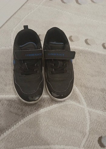 Siyah Gri Erkek Çocuk Spor Ayakkabı - Görsel 2